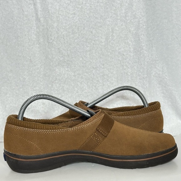 Keds Womens Brown Spring Step Leather w/Buckle Accent SlipOn Casual Shoes SZ 9.5 - Picture 6 of 12